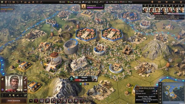 Heroes of the Aegean screenshot