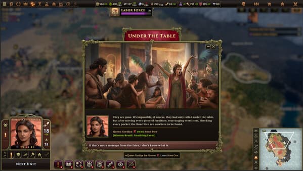 Behind the Throne screenshot