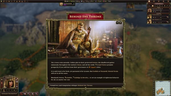 Behind the Throne screenshot